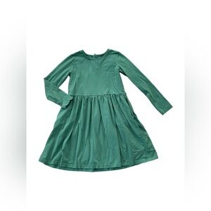 Primary Size 10 Green Long Sleeve Perfect Pocket Dress